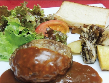 ガイア特製手ごねハンバーグ