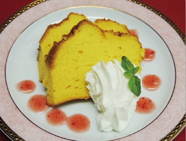 かぼちゃのシフォンケーキ