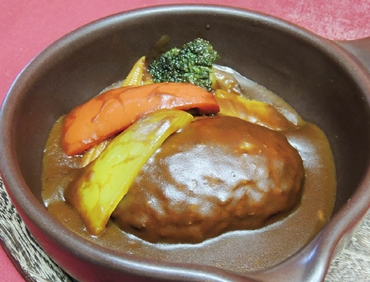 ガイア特製手ごねハンバーグ