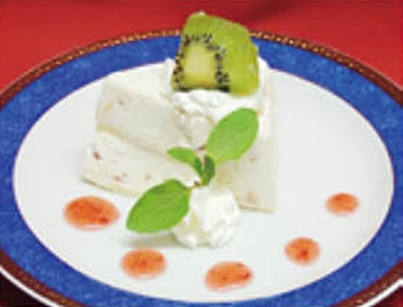バナナのチーズケーキ