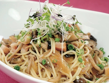 森の木の子和風パスタ